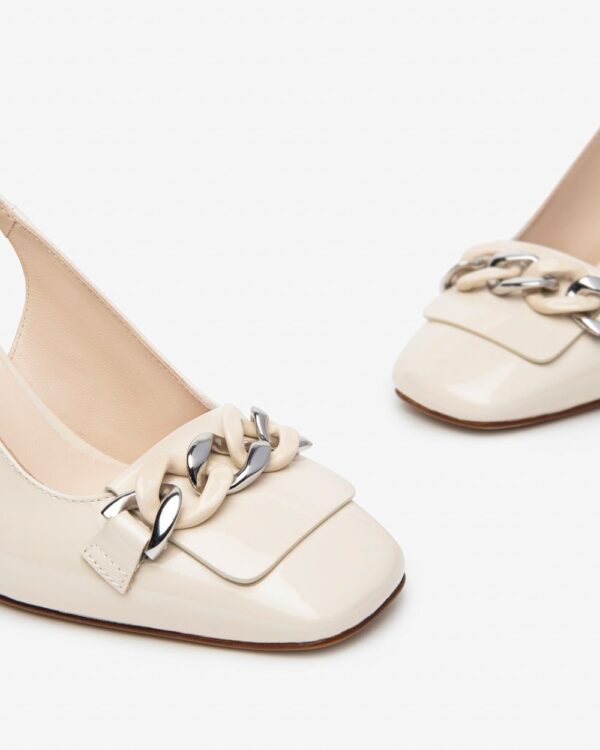 Dècollettè Slingback Nero Giardini - immagine 2