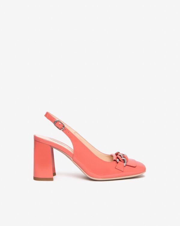 Dècollettè Slingback Nero Giardini - immagine 2