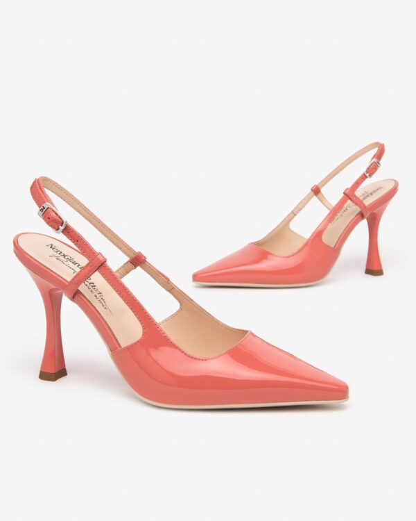 Dècollettè Slingback Nero Giardini - immagine 3