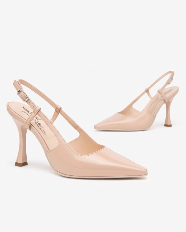 Dècollettè Slingback Nero Giardini - immagine 3