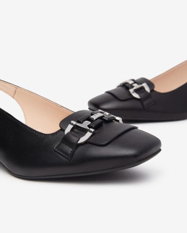 Dècollettè Slingback Nero Giardini - immagine 2