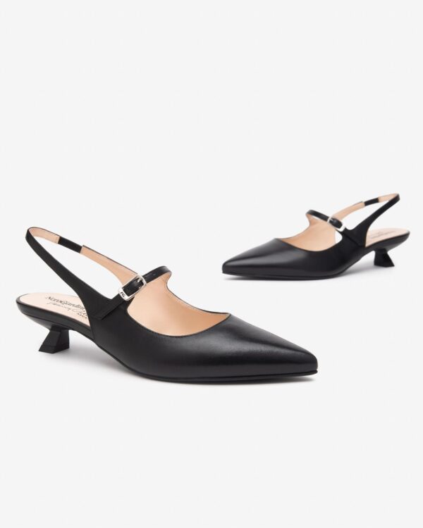 Dècollettè Slingback  Nero Giardini - immagine 2