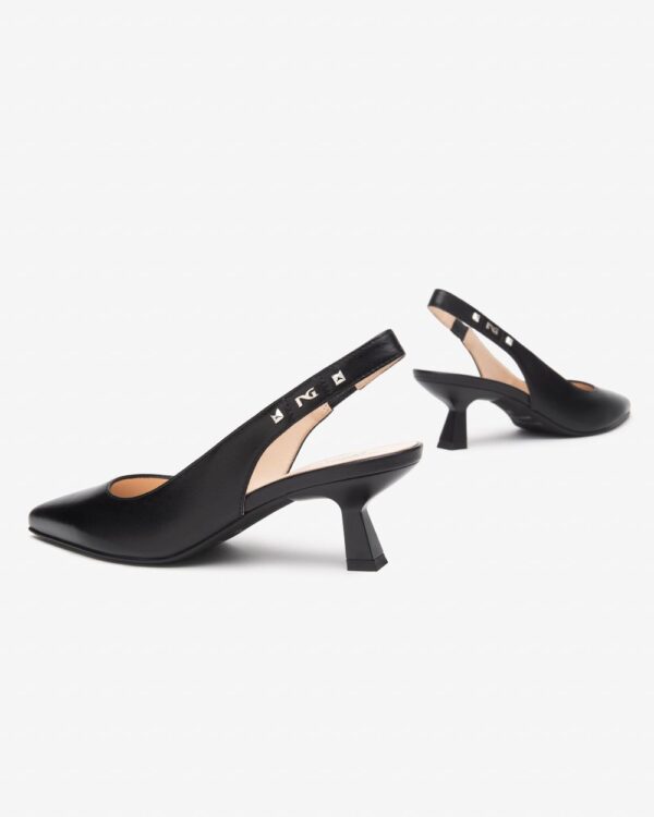 Dècollette Slingback Nero Giardini - immagine 3