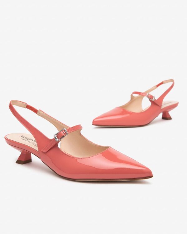 Dècollettè Slingback Nero Giardini - immagine 2