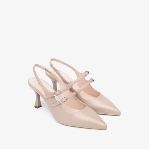 SLINGBACK NERO GIARDINI