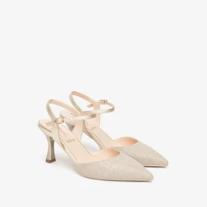 SLINGBACK NERO GIARDINI