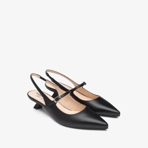 SLINGBACK  NERO GIARDINI