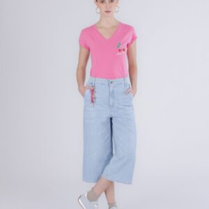 JEANS JORTS SKY